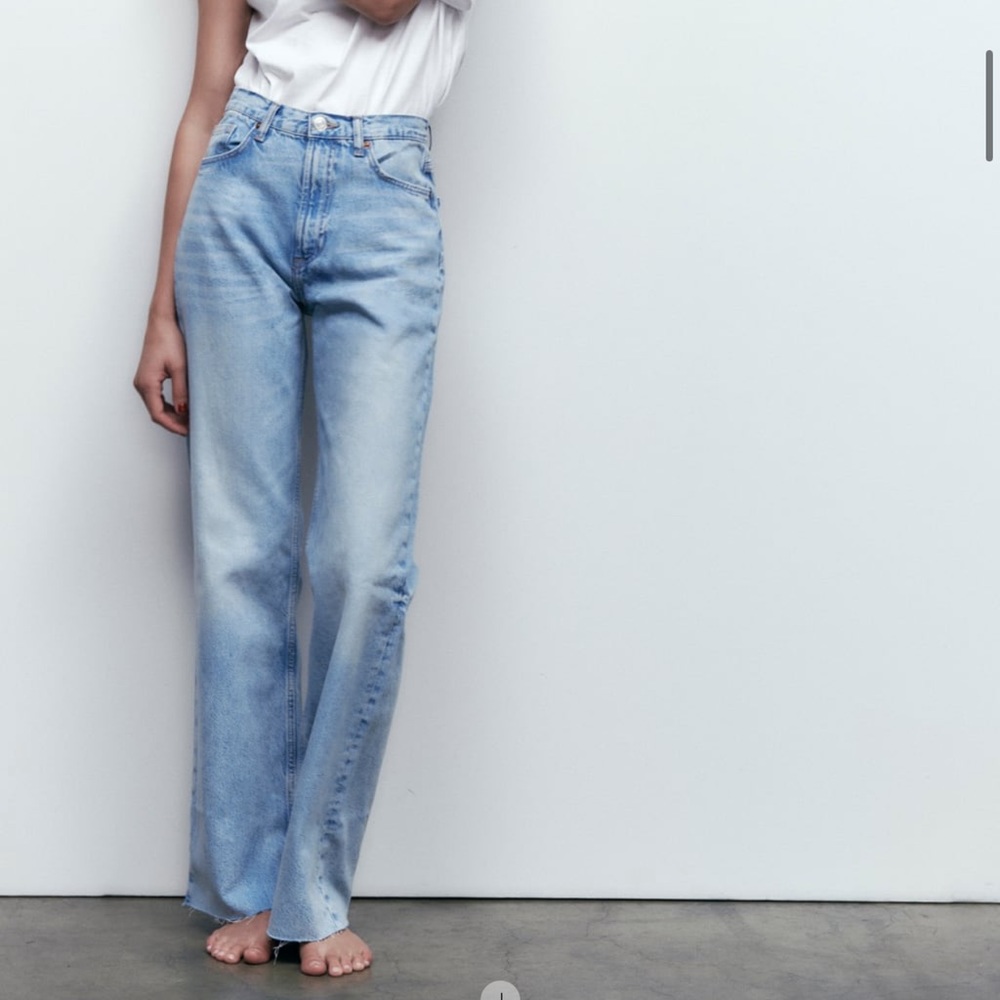 Zara wide leg jeans
